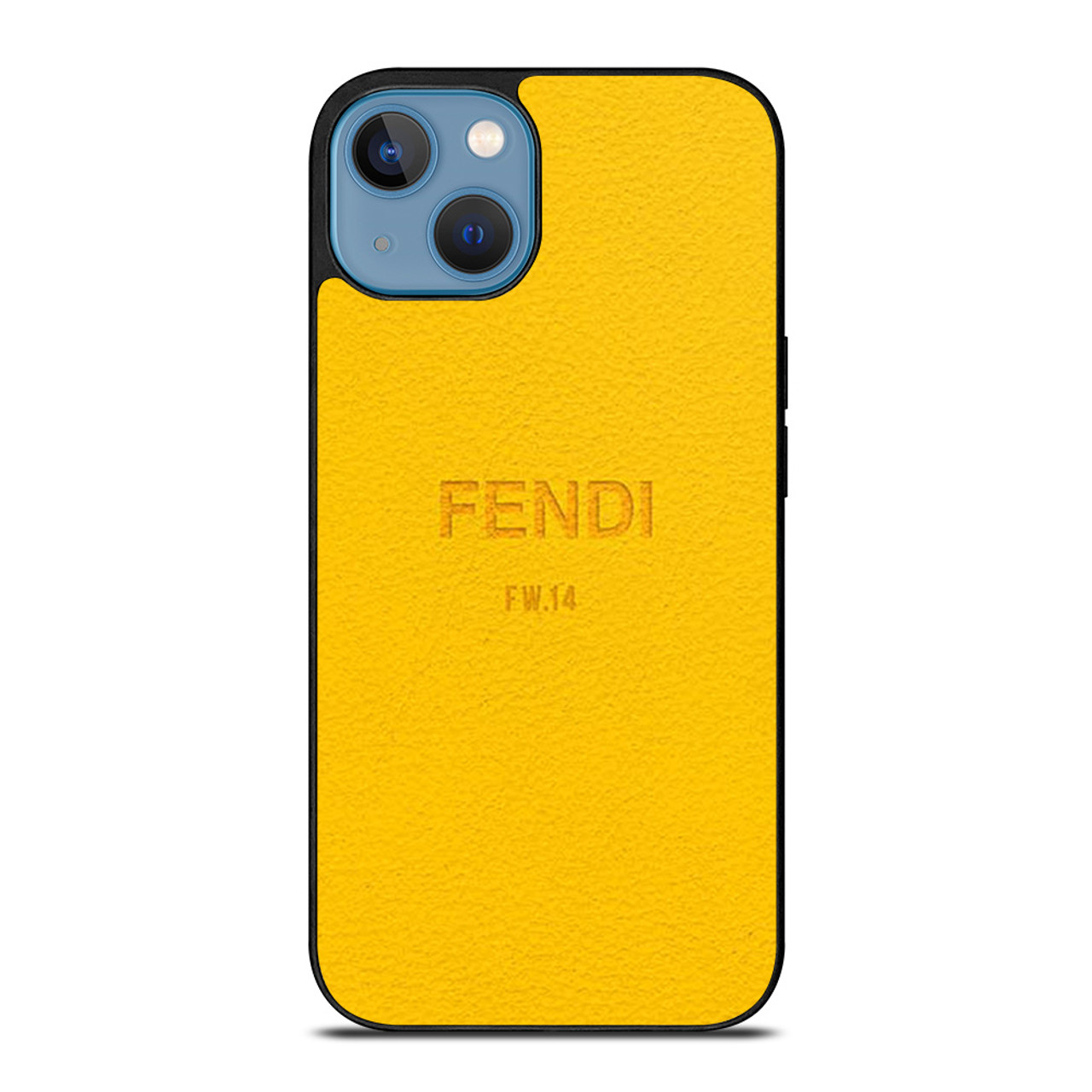 FENDI ROMA YELLOW iPhone 13 Case Cover